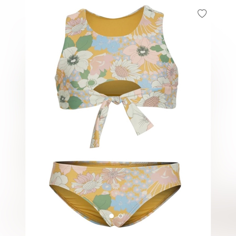 O’neill Twiggy Banded Tie Front Bikini